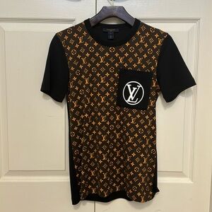 Louis Vuitton women retro monogram short sleeve t-shirt